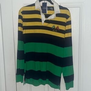 Classic Fit Striped Jersey Rugby Shirt
Polo Ralph Lauren